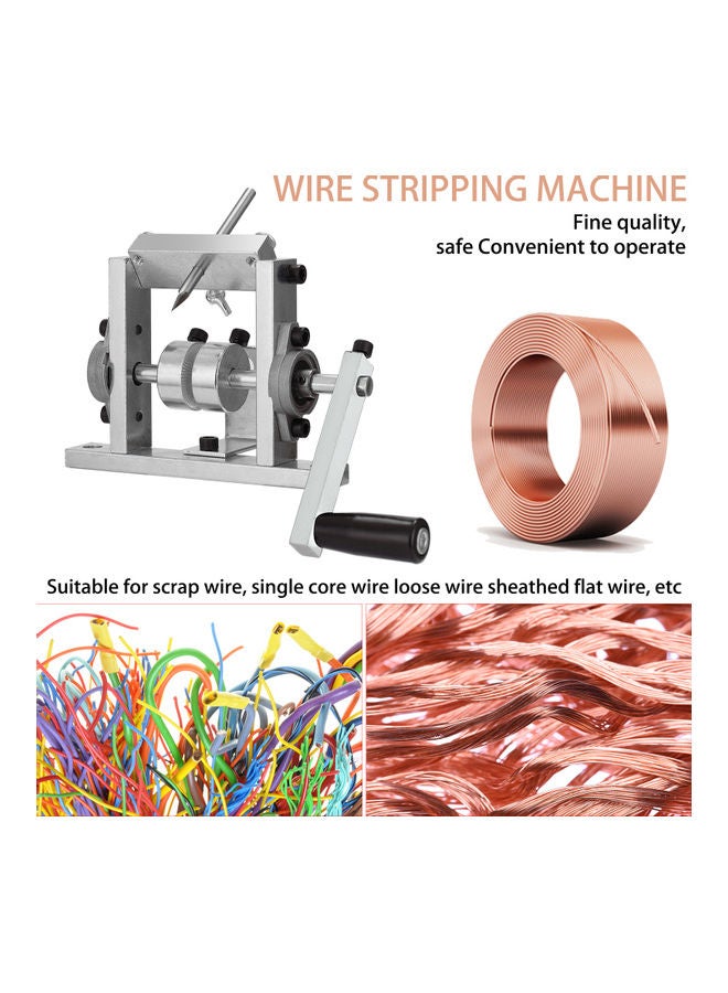 Generic Wire Stripping Machine Silver/Black  - Image 2