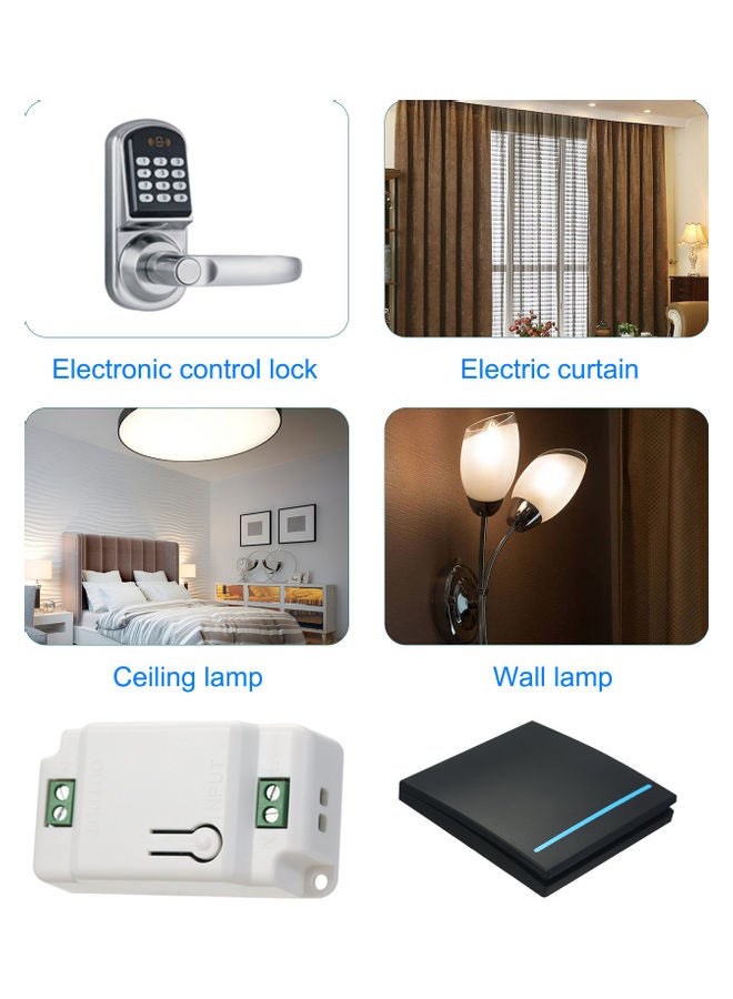 Remote Controlled Switch Black/White - Image 4