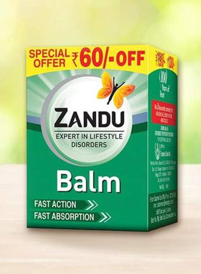 Zandu - Pack Of 3 Fast Action Pain Relief Balm - Image 1