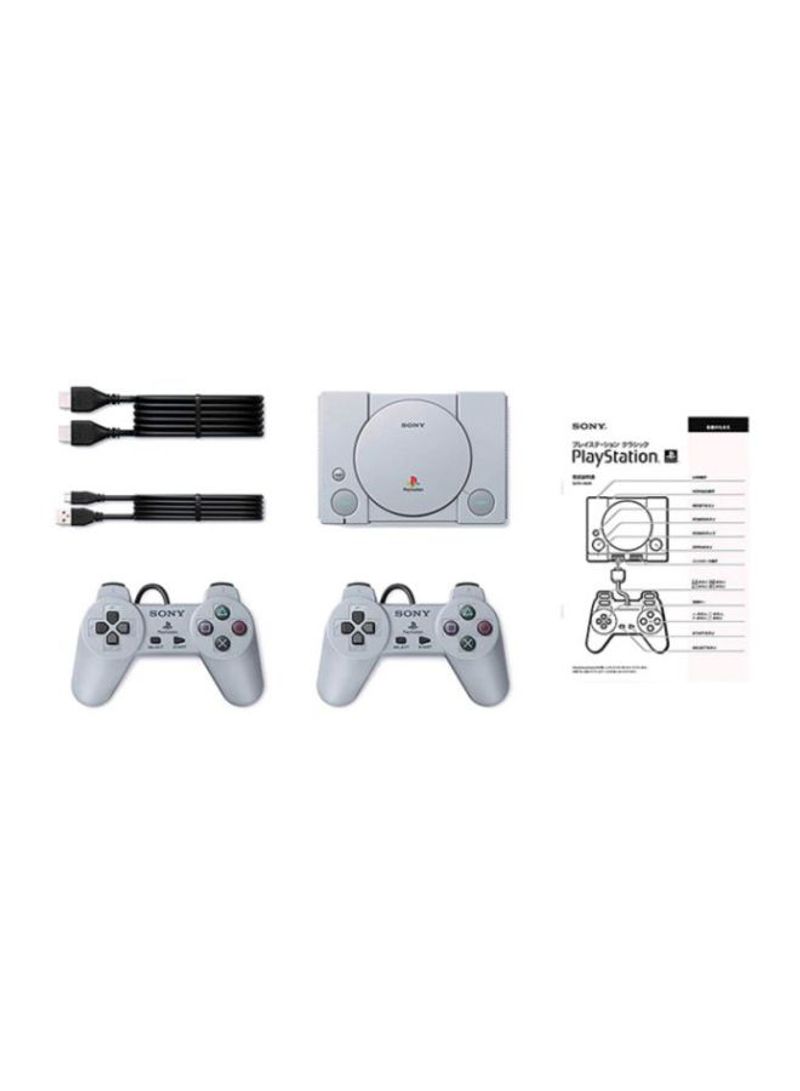 Sony Refurbished - Playstation Classic Console With 2 Controller - Grey - Image 4