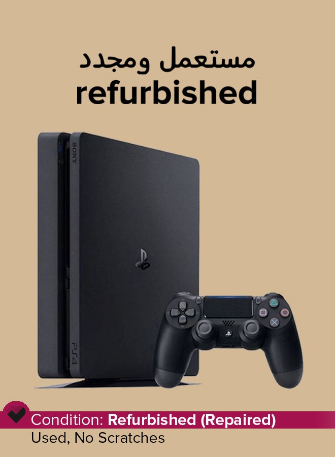 Sony Refurbished - Playstation 4 Slim 500GB Console - Jet Black  - Image 1