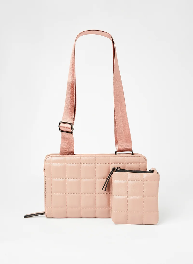 CALL IT SPRING Duo Vegan Coin Pouch and Shoulder Bag