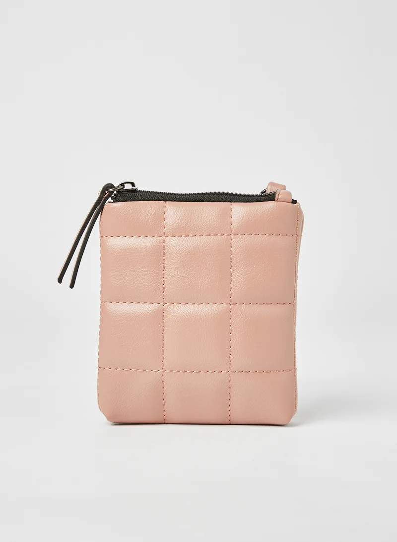 CALL IT SPRING Duo Vegan Coin Pouch and Shoulder Bag Pink