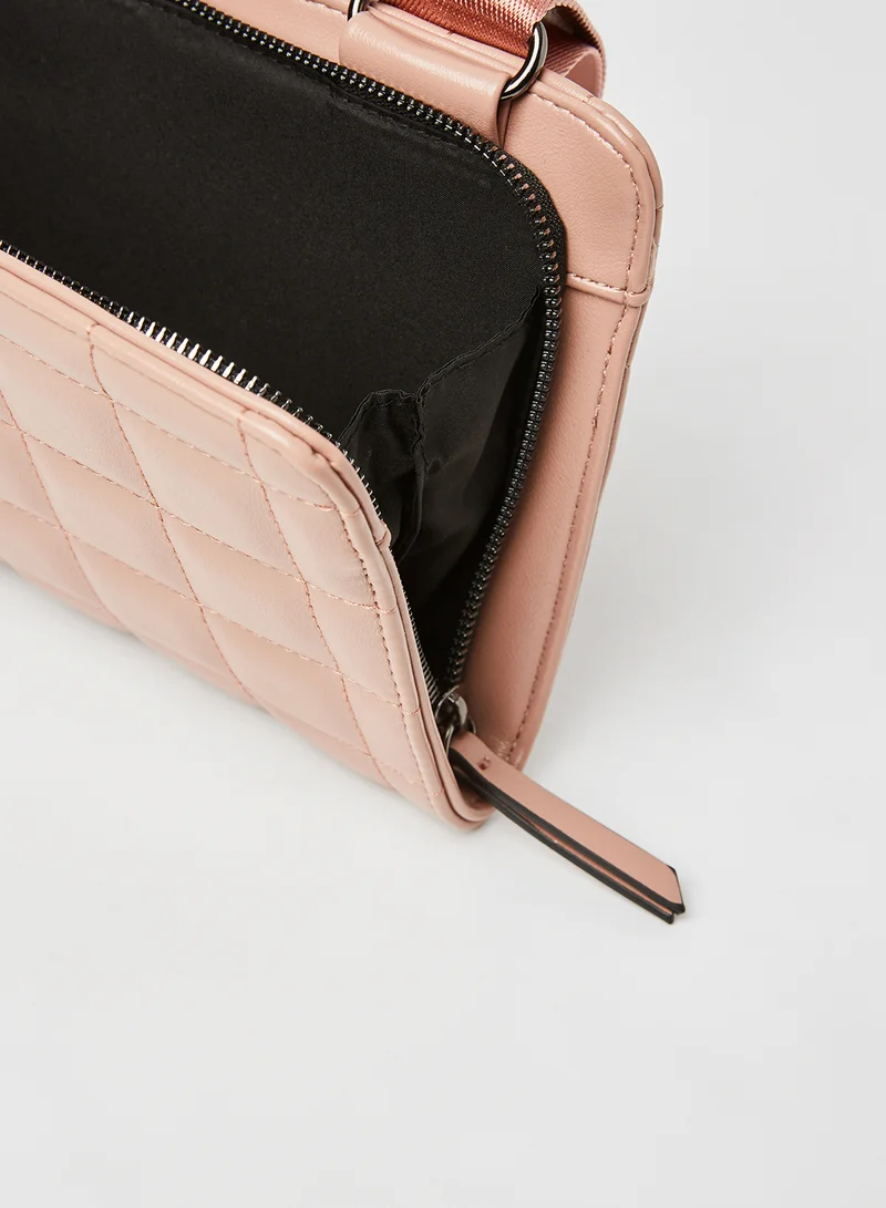 CALL IT SPRING Duo Vegan Coin Pouch and Shoulder Bag Pink