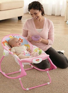 Cool Baby Infant To Toddler Rocker Pink  - Image 2