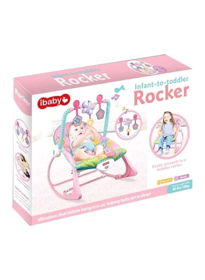 Cool Baby Infant To Toddler Rocker Pink  - Image 3