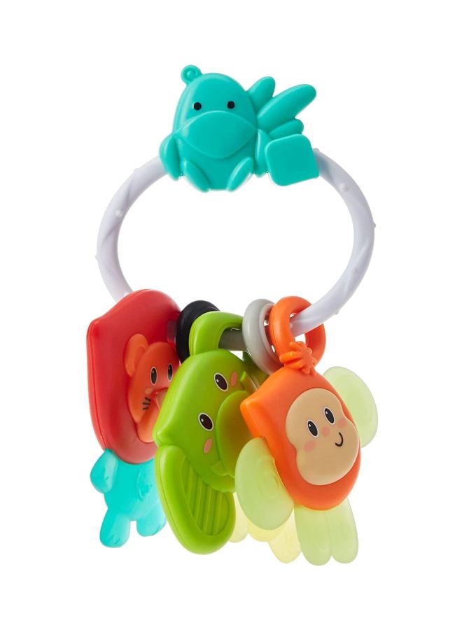 infantino Safari Teething Pals - Multicolor, 0+ Months  - Image 1