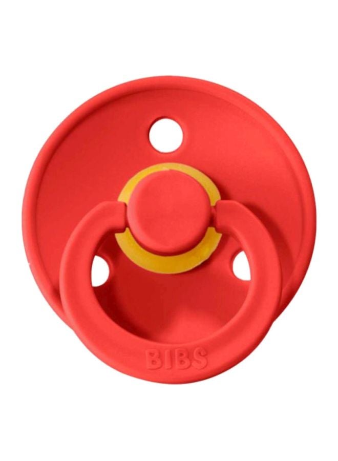 بيبس لهاية مقاس 2 مناسبة للأطفال حديثي المشي من عمر 6 أشهر إلى 18 شهراً من قطعة واحدة، لون ستروبيري - Image 2