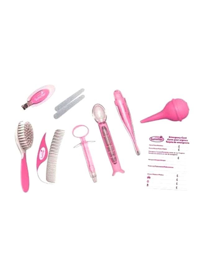 12-Piece Health And Grooming Kit, 0+ M - Pink/White - v1614873049/N32658402A_1