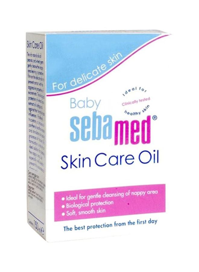 Sebamed - Baby Skin Care Oil For Cleansing Nappy Area For Delicate Skin, 150ml . - Image 1