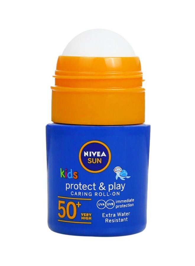 SUN Kids Caring Roll-On, UVA & UVB Protection, SPF 50+, 50ml Multicolour 50ml - v1614873309/N30400328A_2