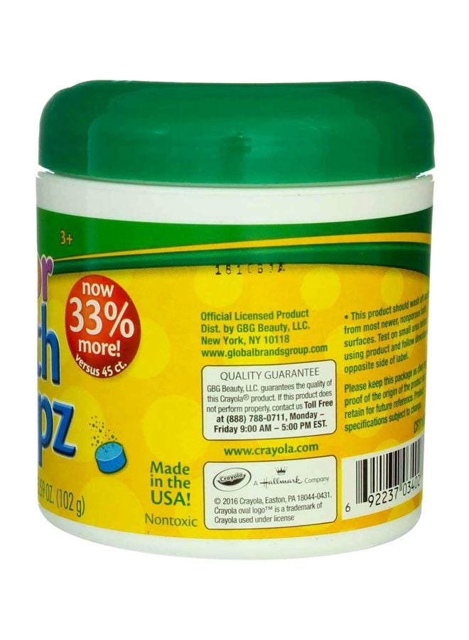 Crayola - Color Bath Dropz - 60 Tablets - Image 1