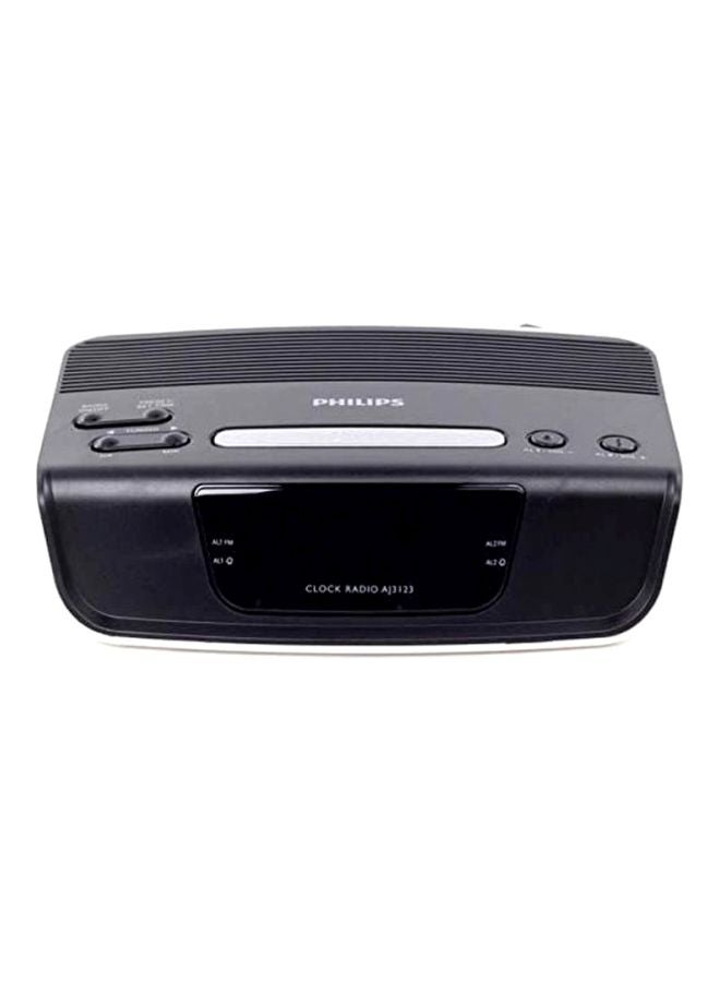 Philips - Digital Tuning Clock Radio AJ3123 Black - Image 1