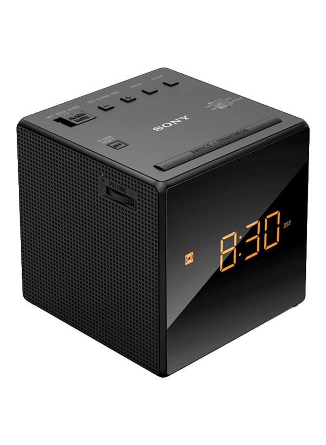 Sony - Digital LED Clock Radio ICF-C1 Black - Image 1