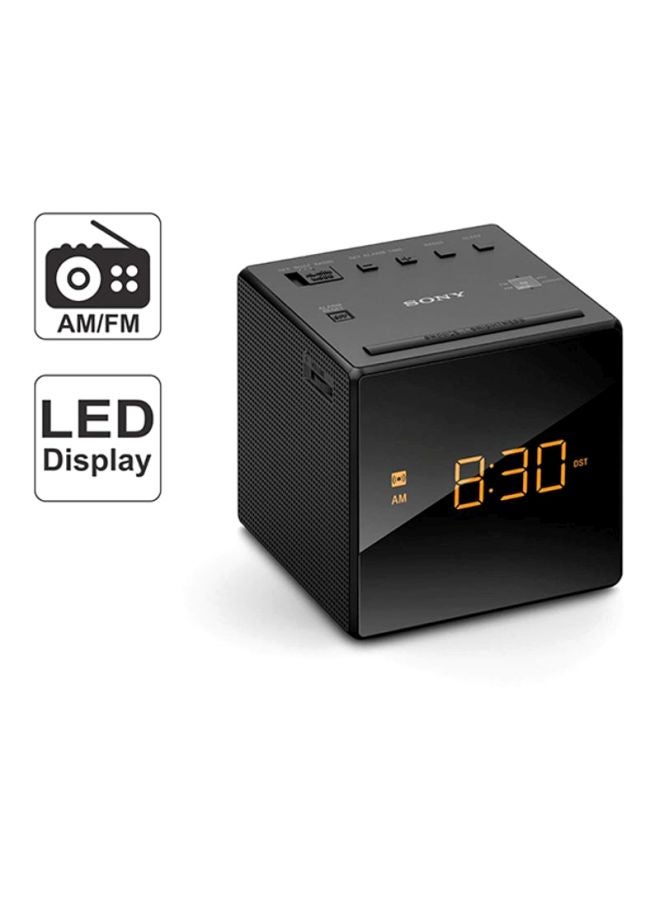 Sony - Digital LED Clock Radio ICF-C1 Black - Image 1
