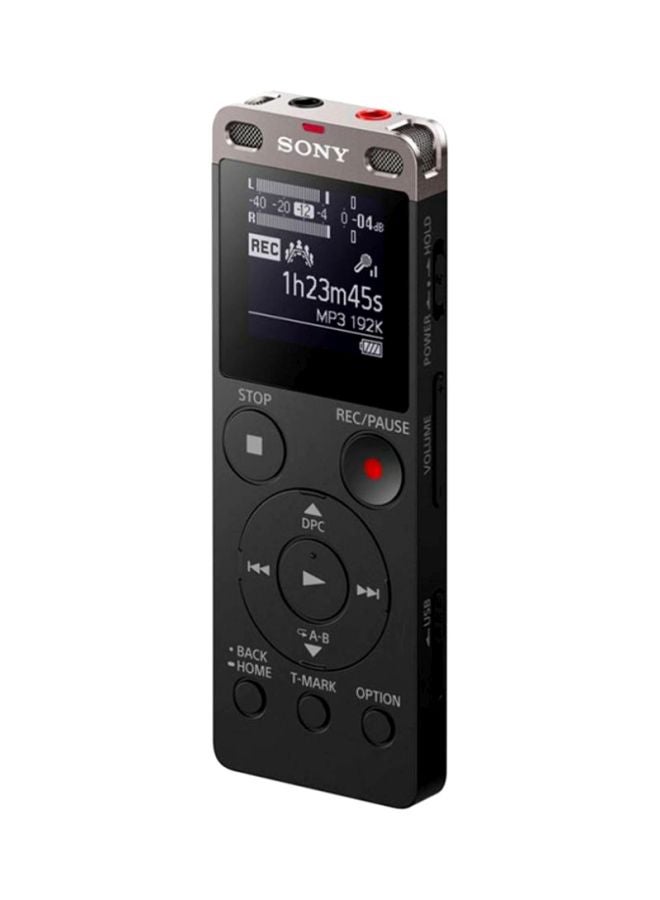 Sony Digital Voice Recorder With Built-In USB ICD-UX560F/BC Black - Image 2