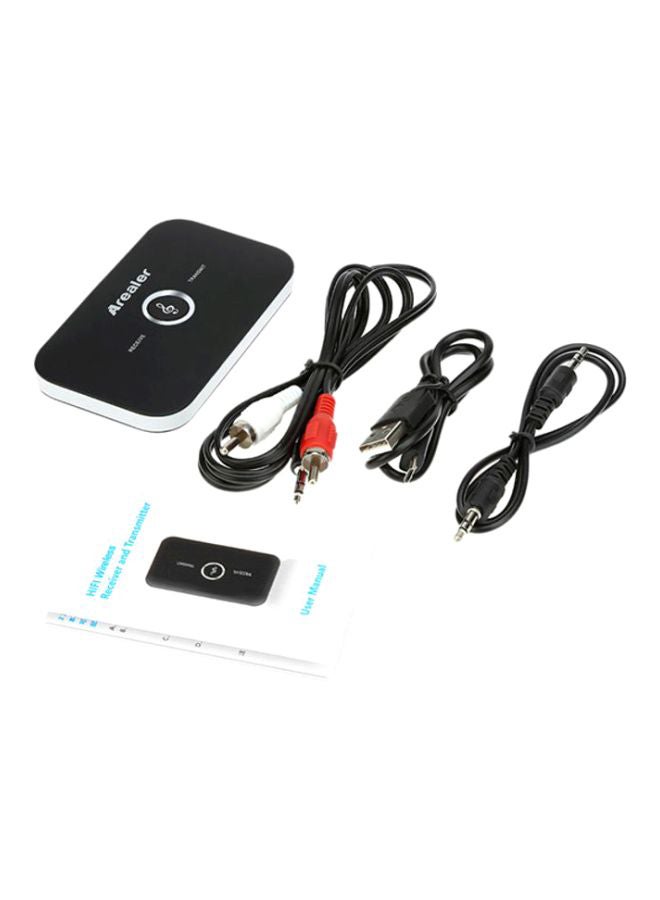 docooler - 2-In-1 Bluetooth Transmitter & Receiver V213 Black - Image 1