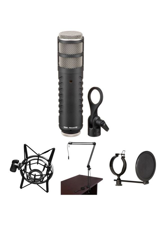 RODE Procaster Dynamic Microphone Silver/Black  - Image 4
