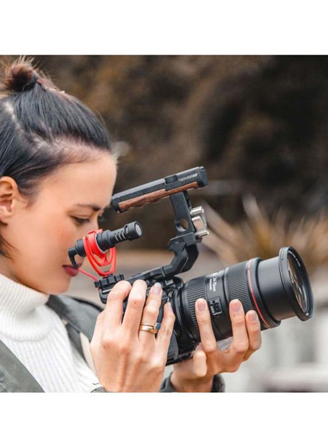 RODE - On-Camera Microphone Black/Red - Image 1