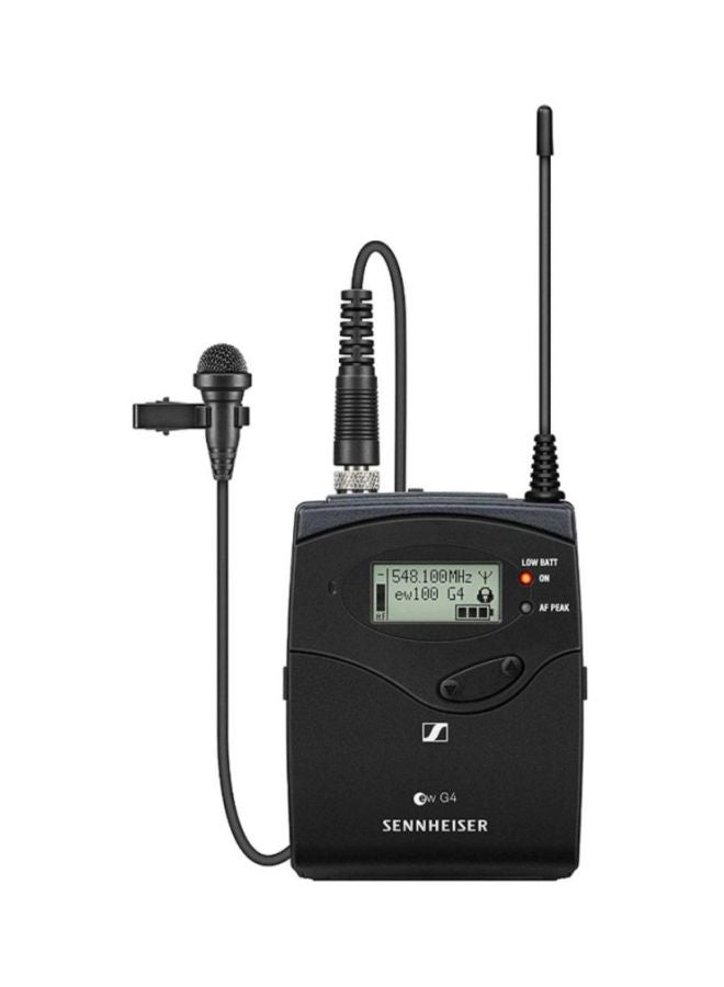 Sennheiser Camera-Mount Wireless Microphone System With ME 2-II Lavalier Microphone 6486 Black - Image 2