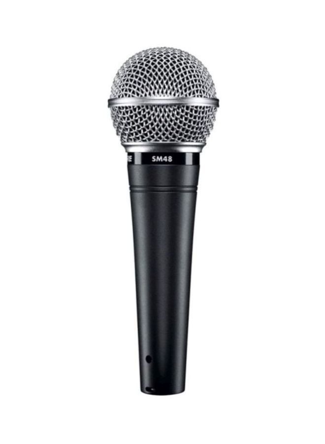 Shure Dynamic Microphone SM48-LC Black/Silver  - Image 1