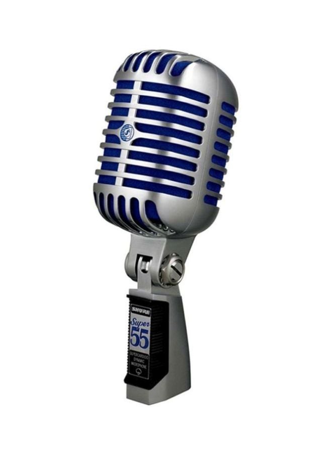 Shure - Super 55 Deluxe Vocal Microphone 2724298622901 Silver - Image 1