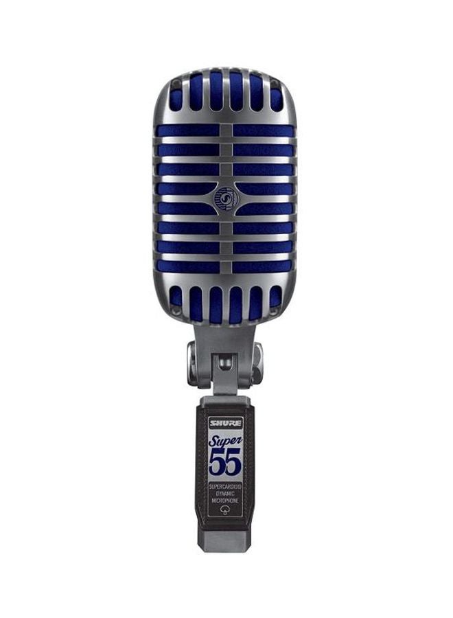 Shure - Super 55 Deluxe Vocal Microphone 2724298622901 Silver - Image 1