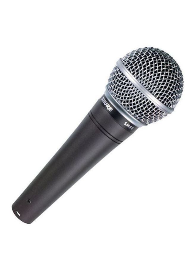 Shure Dynamic Microphone SM48-LC Black/Silver  - Image 3
