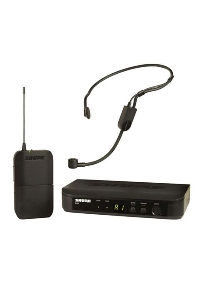 Shure Wireless System Headset Microphone BLX14UK/P31X-K14 Black  - Image 1