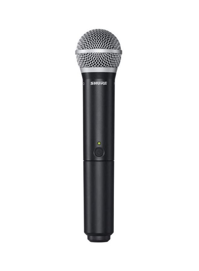 Shure Handheld Wireless Microphone System BLX24UK/PG58X-K14 Black  - Image 2