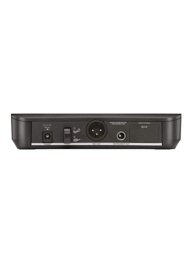 Shure Handheld Wireless Microphone System BLX24UK/PG58X-K14 Black  - Image 4