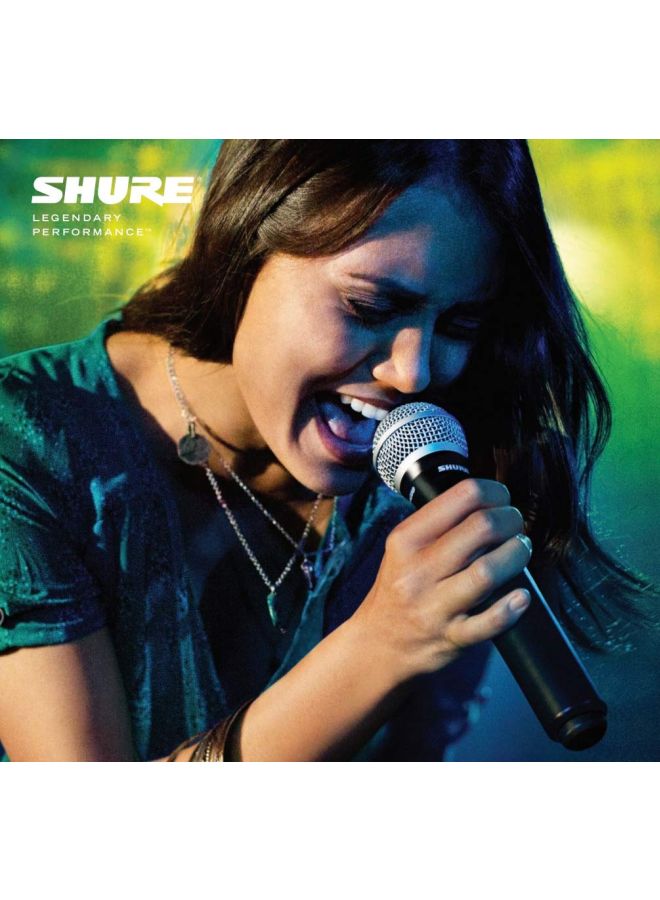Shure Handheld Wireless Microphone System BLX24UK/PG58X-K14 Black  - Image 5