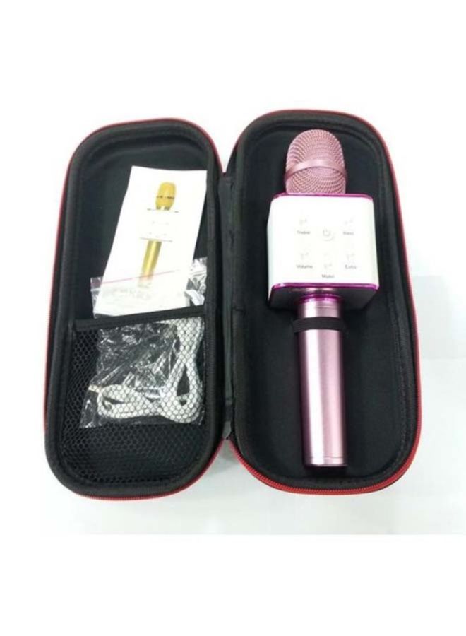 Tuxun Bluetooth Karaoke Microphone 2724341439852 Pink/White  - Image 3