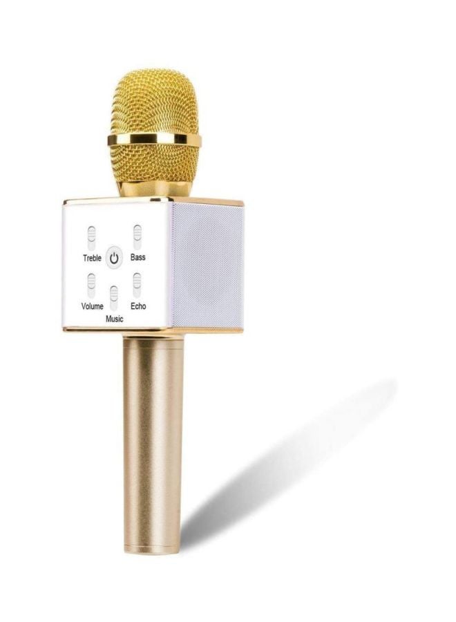 Tuxun Bluetooth Karaoke Microphone 1552690686-8335 Gold/Silver  - Image 1