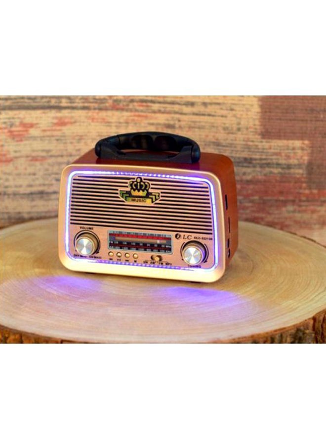DLC USB Radio DLC32213 Gold/Brown/Black  - Image 3