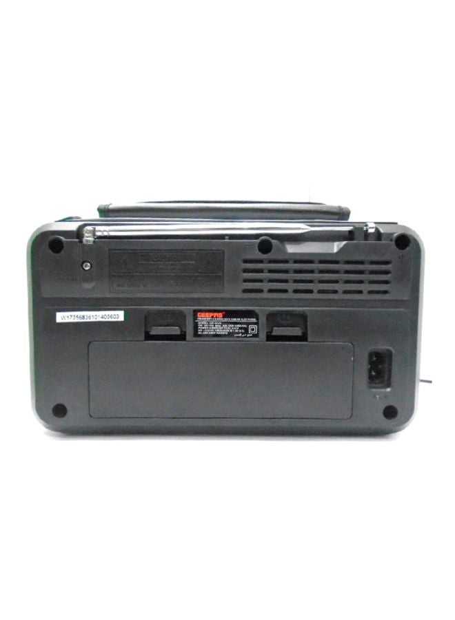 GEEPAS 8 Band Radio GR6836 Black/Silver  - Image 2