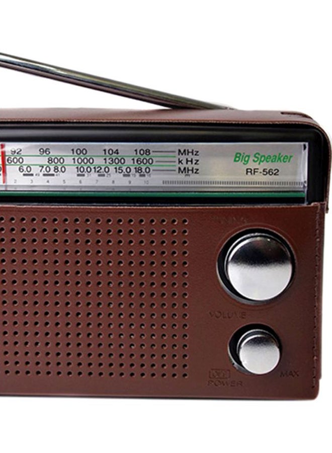 Panasonic 3 Band Portable Radio RF-562DGC1-K Brown  - Image 2