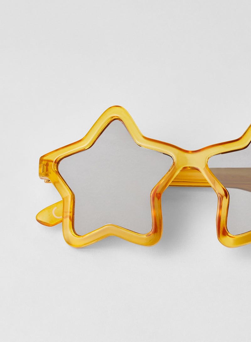 MANGO - Girls' Sunglasses With Star Frame - Image 1