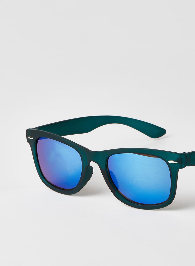 MANGO - Boys' River 8 Rectangular Shaped Sunglass - Image 1