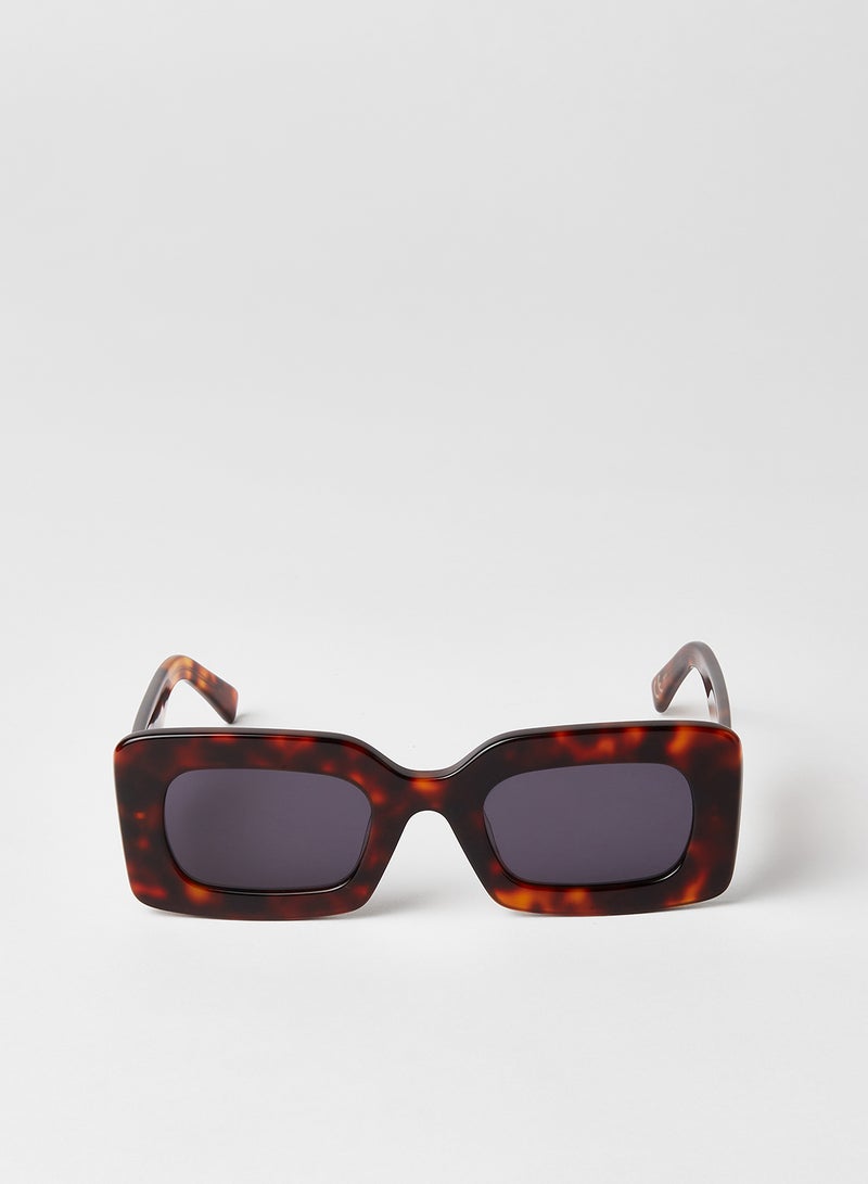 Buy Now Women's Carmina Rectangular Shaped Sunglass with Fast