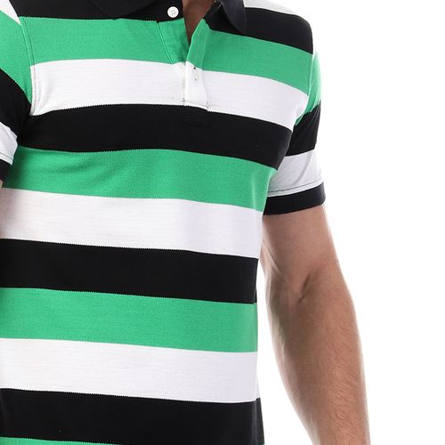 Andora - Embroidered Casual Poloshirt Multicolour - Image 1