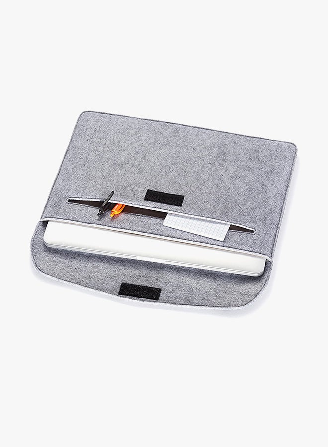 Generic Felt Notebook Accessories Pouch Grey - Image 4