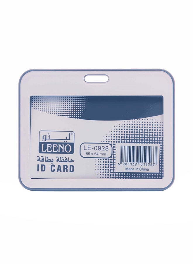 LEENO 6-Piece Horizontal ID Card Holder Grey - Image 1