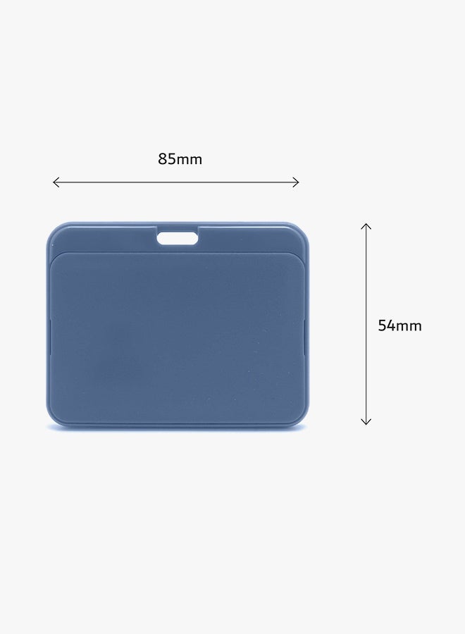 LEENO 6-Piece Horizontal ID Card Holder Grey - Image 2