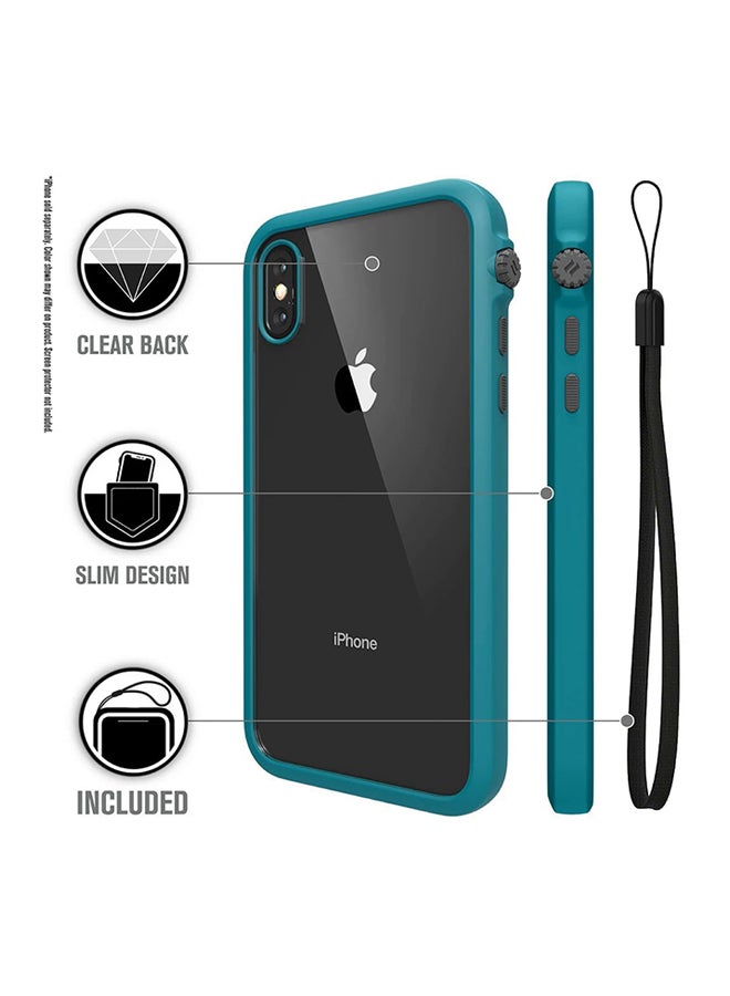 Catalyst Protective Case Cover For Apple iPhone XS / X Teal - Image 2