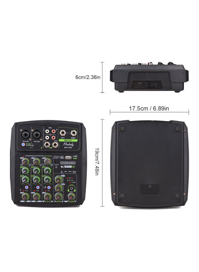 Muslady 4-Channel Audio Mixer  - Image 2