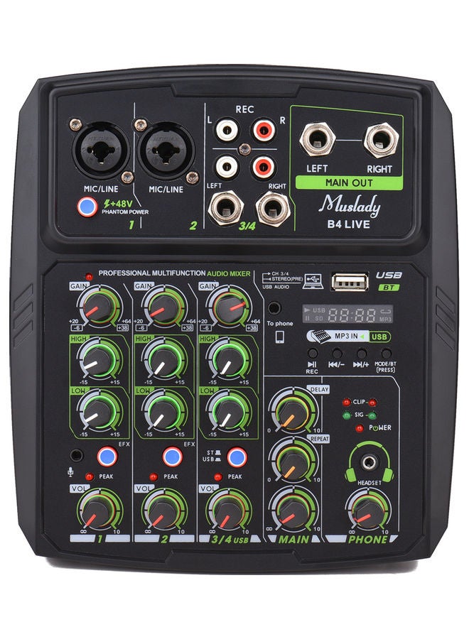Muslady 4-Channel Audio Mixer  - Image 3