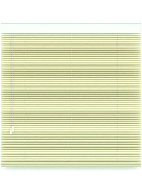 Venetian Window Shutter Yellow