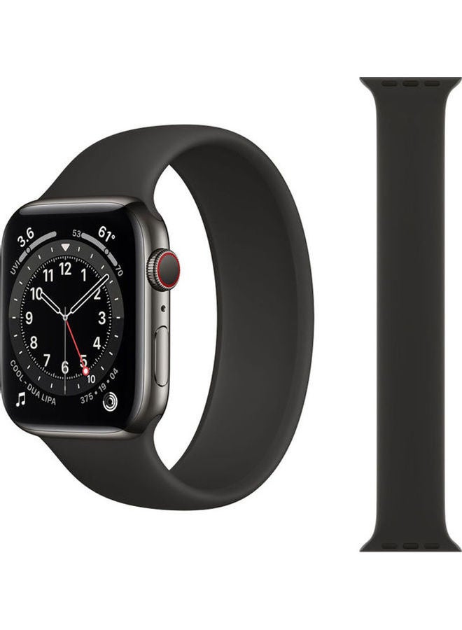 HuHa Replacement Band For Apple Watch 44/42mm Black  - Image 1