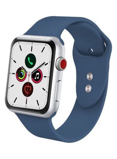 Replacement Strap Watchband For Apple Watch Series 7 41mm / 6 / SE / 5 / 4 40mm / 3 / 2 / 1 38mm Ocean Blue